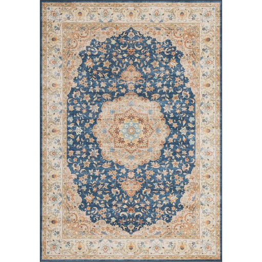 Haus Appeal Designs Hamford Medallion 9x12 Navy Area Rug - HA-HAM40039-12