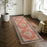 Haus Appeal Designs Hamford Medallion 2x7 Red Runner Rug