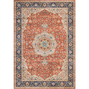 Haus Appeal Designs Hamford Medallion 5x7 Red Area Rug - HA-HAM40045-7