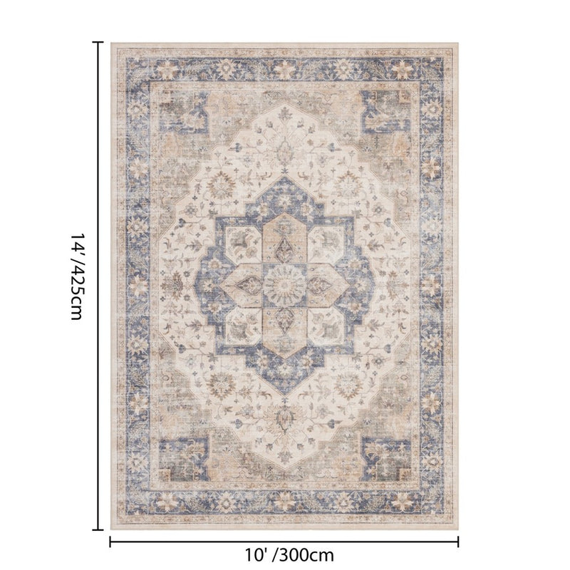 Haus Appeal Hamford 10x14 Ivory Area Rug