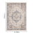 Haus Appeal Hamford 10x14 Ivory Area Rug