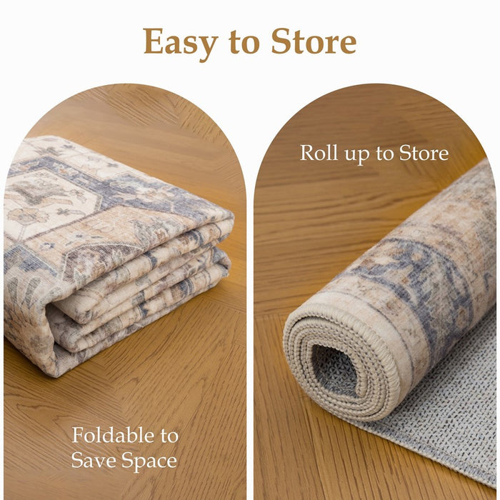 Haus Appeal Designs Hamford 2x7 Ivory Runner Rug