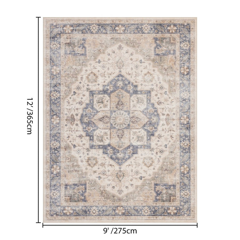 Haus Appeal Hamford 9x12 Ivory Area Rug