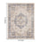 Haus Appeal Hamford 9x12 Ivory Area Rug
