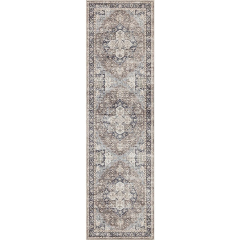 Haus Appeal Designs Hamford 2x7 Brown Runner Rug - HA-HAM40062-7