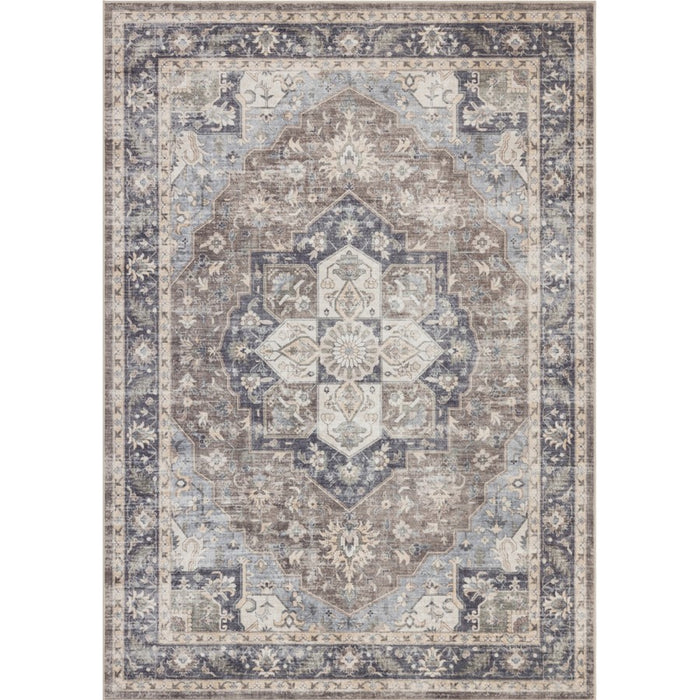 Haus Appeal Designs Hamford 5x7 Brown Area Rug - HA-HAM40065-7