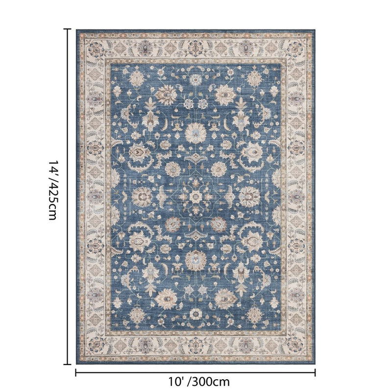 Haus Appeal Hamford 10x14 Navy Area Rug