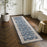 Haus Appeal Hamford 2x7 Navy Runner Rug