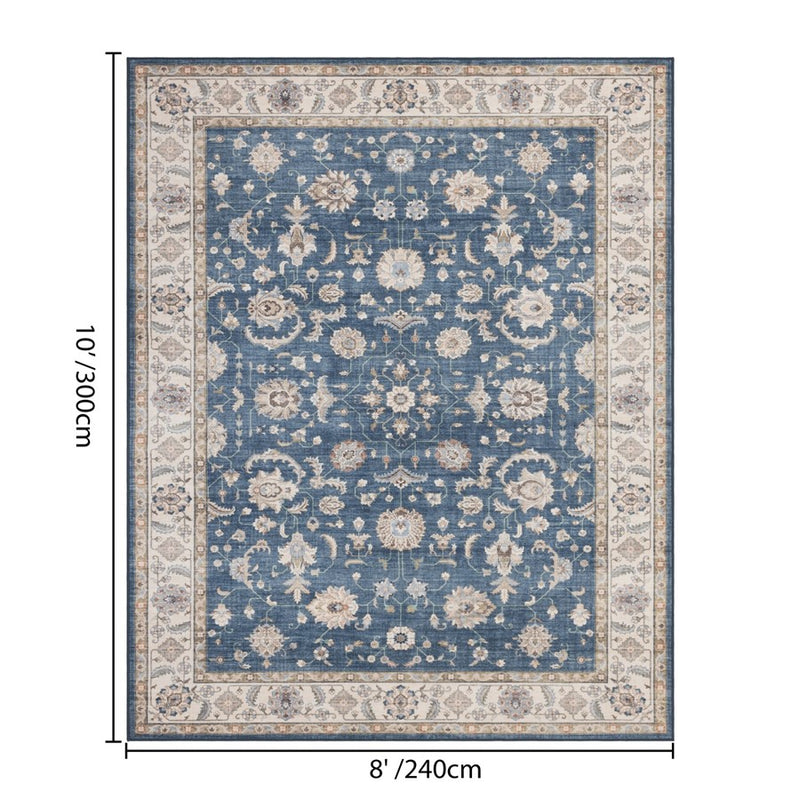 Haus Appeal Hamford 8x10 Navy Area Rug