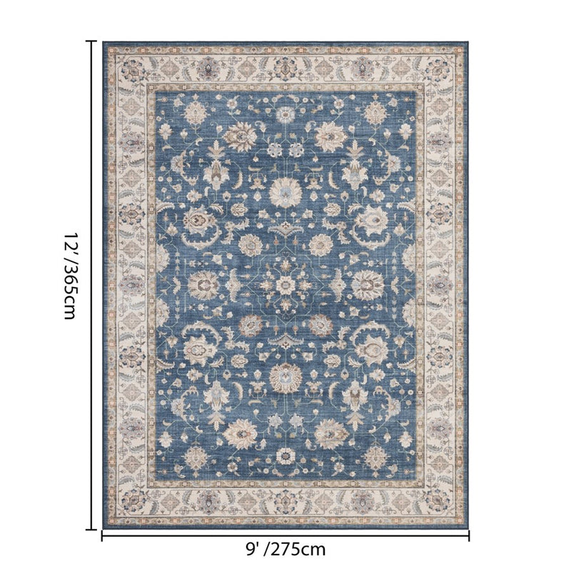 Haus Appeal Hamford 9x12 Navy Area Rug