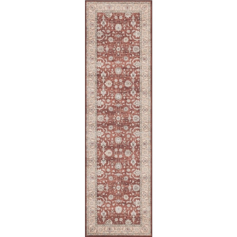 Haus Appeal Designs Hamford 2x7 Red Runner Rug - HA-HAM40082-7