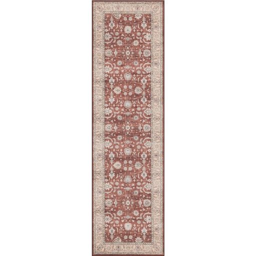 Haus Appeal Designs Hamford 2x7 Red Runner Rug - HA-HAM40082-7