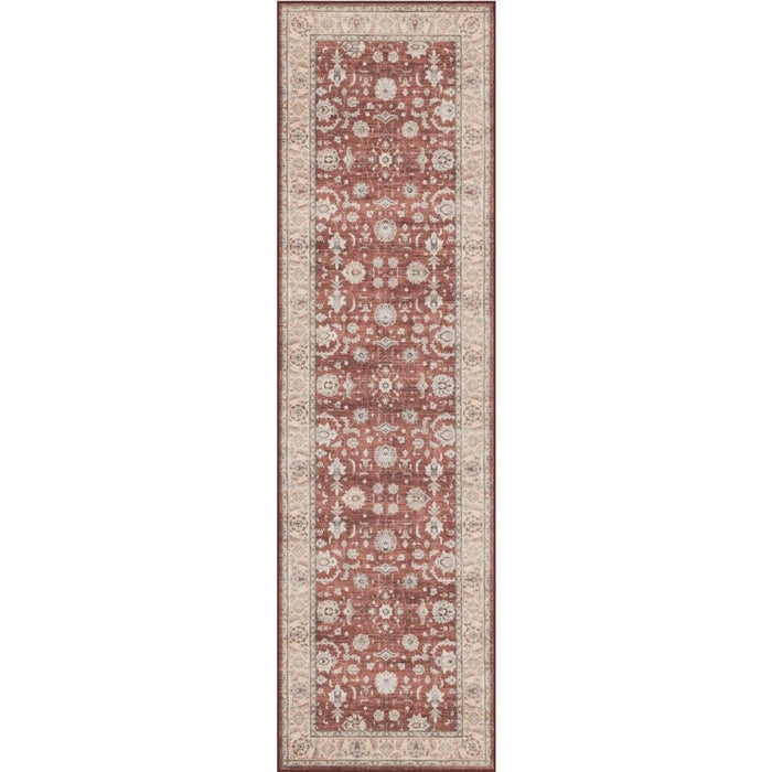 Haus Appeal Designs Hamford 2x7 Red Runner Rug - HA-HAM40082-7