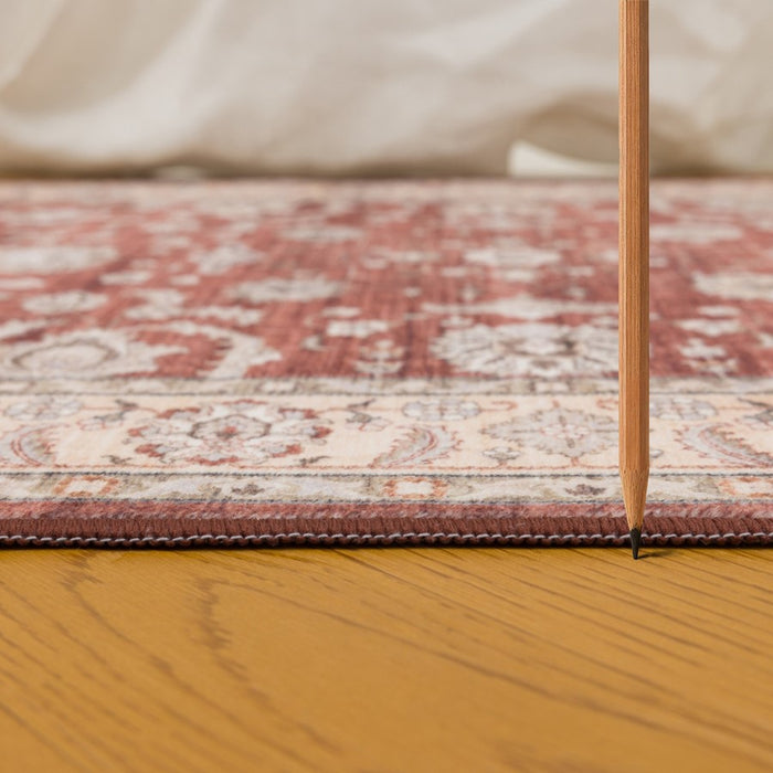Haus Appeal Designs Hamford 8x10 Red Area Rug