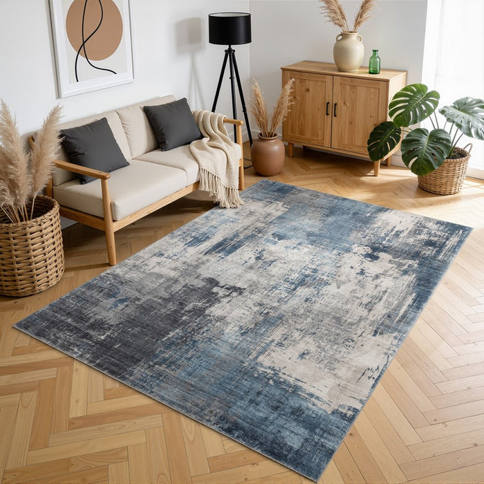 Haus Appeal Designs Metronova 10x14 Blue Area Rug