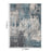 Haus Appeal Metronova 5x7 Blue Area Rug