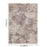 Haus Appeal Metronova 10x14 Beige Area Rug