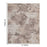 Haus Appeal Metronova 8x10 Beige Area Rug