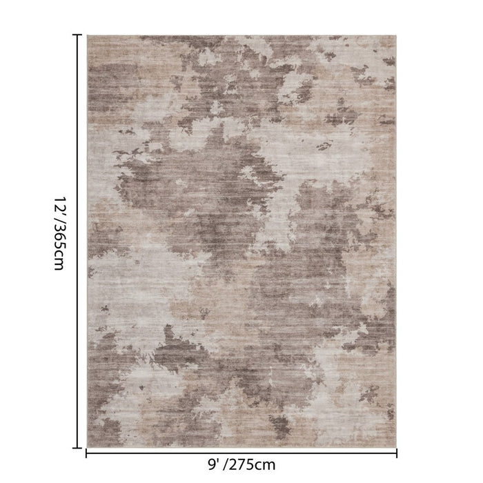 Haus Appeal Metronova 9x12 Beige Area Rug