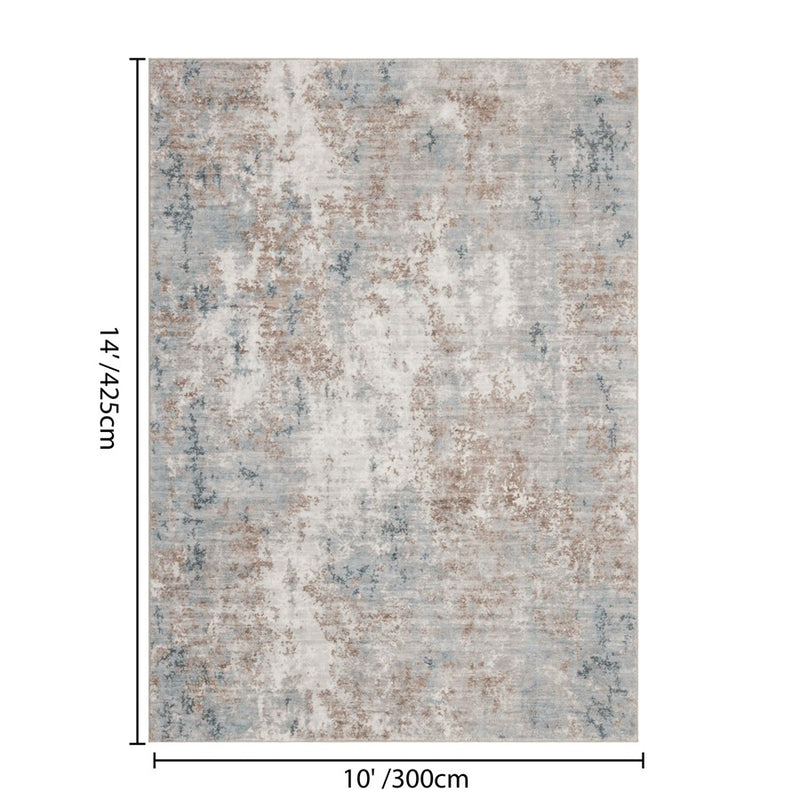 Haus Appeal Metronova 10x14 Multi Area Rug, Ivory