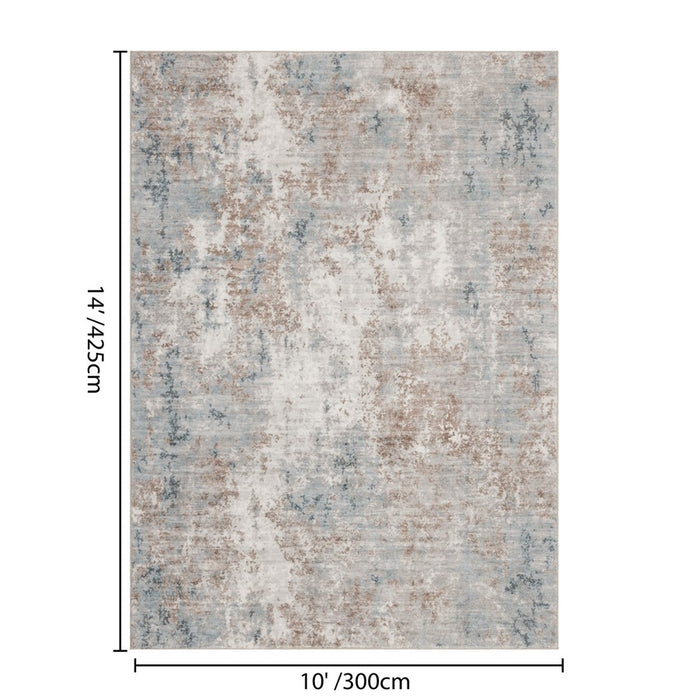 Haus Appeal Metronova 10x14 Multi Area Rug, Ivory