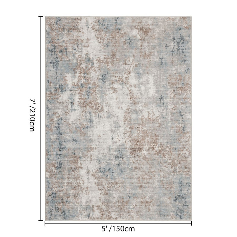 Haus Appeal Metronova 5x7 Multi Area Rug, Ivory