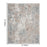 Haus Appeal Metronova 8x10 Multi Area Rug, Ivory