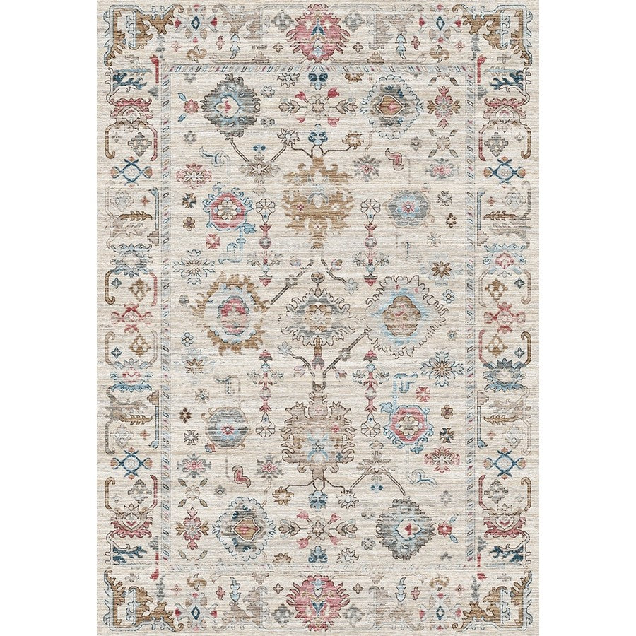 Haus Appeal Mansion 5'3'' x 7'3'' Area Rug, Multi Beige - HA-NBL20115-7