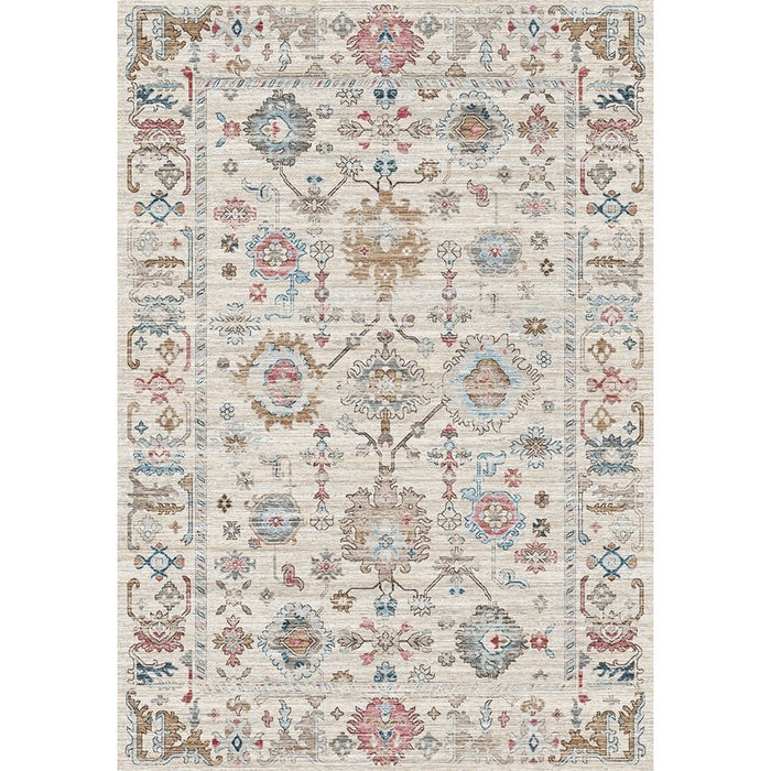 Haus Appeal Mansion 7'10" x 10'6" Area Rug, Multi Beige - HA-NBL20118-11