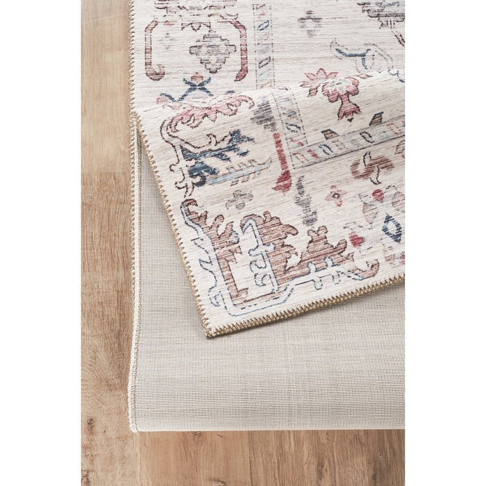 Haus Appeal Mansion 7'10" x 10'6" Area Rug, Multi Beige