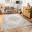 Haus Appeal Mansion 5'3'' x 7'3'' Area Rug, Ivory
