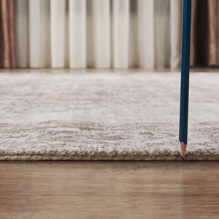 Haus Appeal Mansion 7'10" x 10'6" Area Rug, Ivory