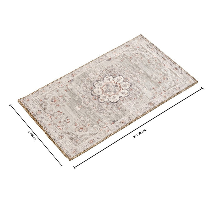 Haus Appeal Mansion 2' x 3' Area Rug, Green