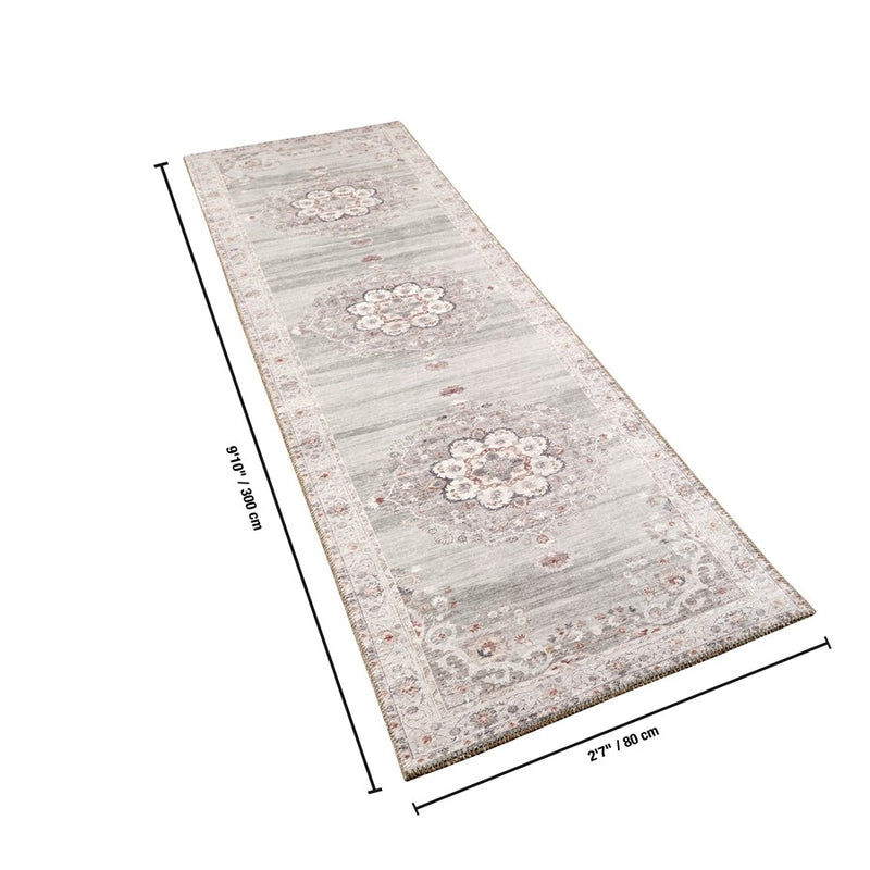 Haus Appeal Mansion 2'7'' x 9'10'' Runner, Green