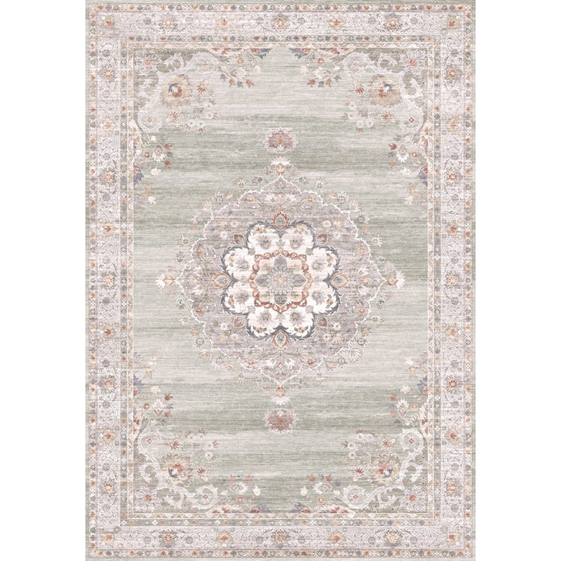 Haus Appeal Mansion 5'3'' x 7'3'' Area Rug, Green