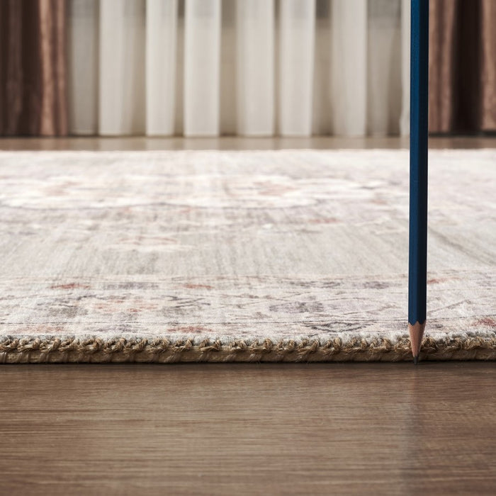 Haus Appeal Mansion 5'3'' x 7'3'' Area Rug, Green