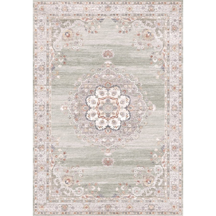 Haus Appeal Mansion 7'10" x 10'6" Area Rug, Green - HA-NBL20138-11