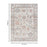 Haus Appeal Mansion 5'3'' x 7'3'' Area Rug, Multi