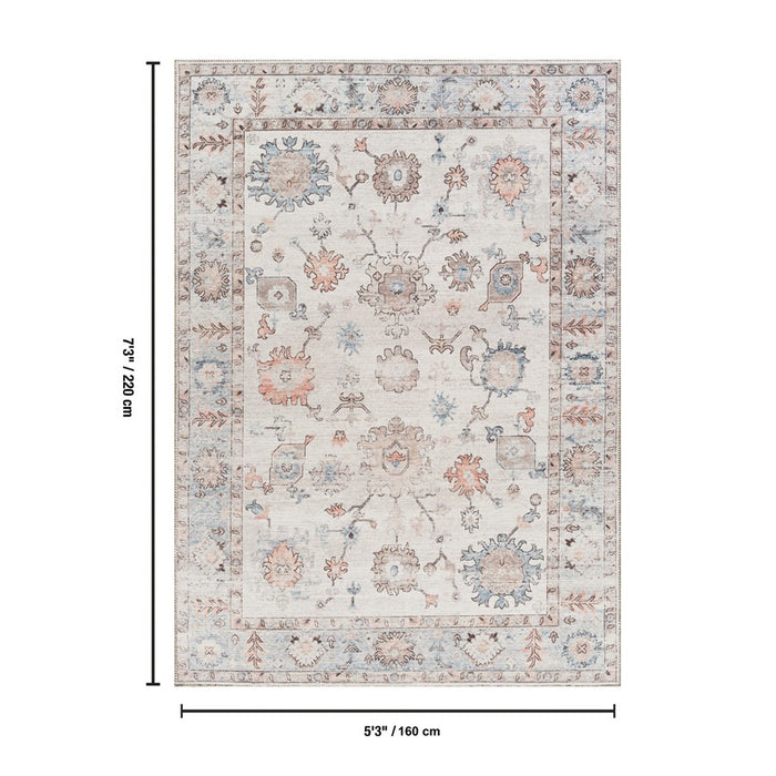 Haus Appeal Mansion 5'3'' x 7'3'' Area Rug, Multi