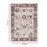 Haus Appeal Mansion 7'10" x 10'6" Area Rug, Red