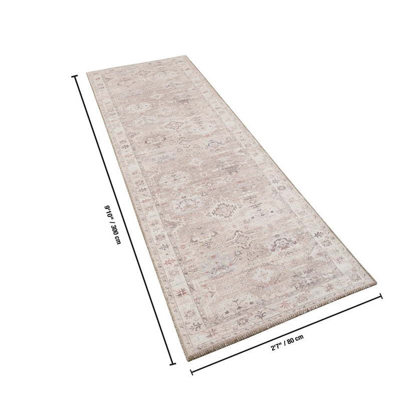 Haus Appeal Mansion 2'7'' x 9'10'' Runner, Gold