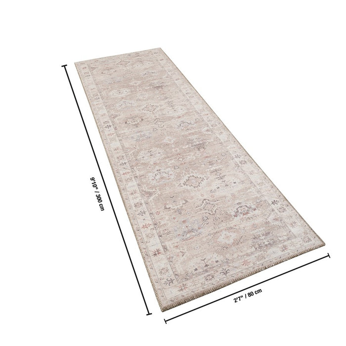 Haus Appeal Mansion 2'7'' x 9'10'' Runner, Gold