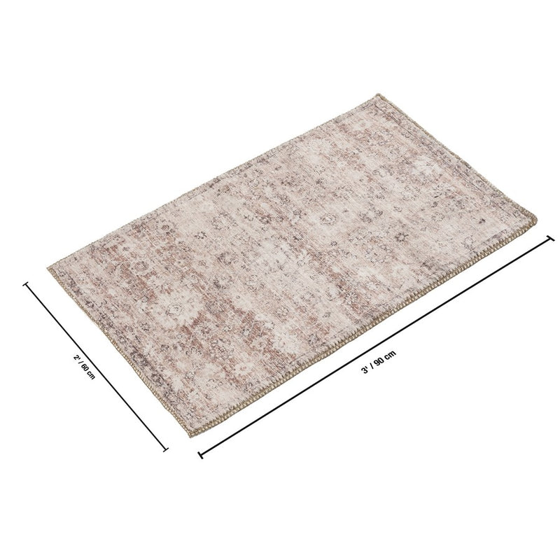 Haus Appeal Legend 2' x 3' Area Rug, Light Brown