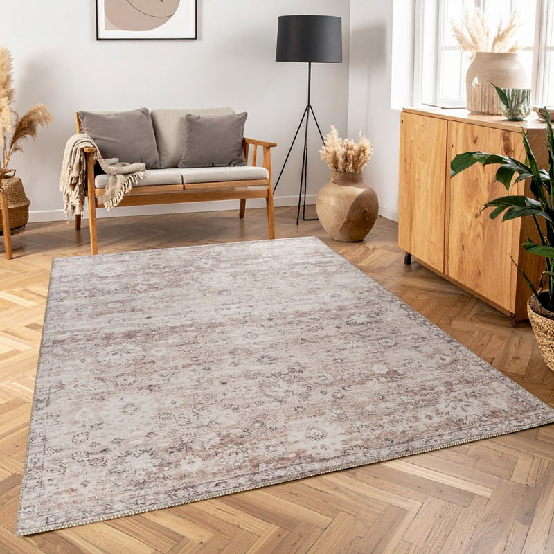 Haus Appeal Legend 5'3'' x 7'3'' Area Rug, Light Brown