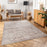 Haus Appeal Legend 7'10" x 10'6" Area Rug, Light Brown
