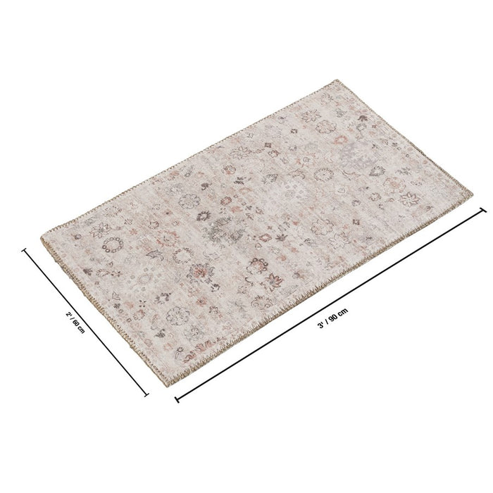 Haus Appeal Legend Traditional 2' x 3' Area Rug, Beige