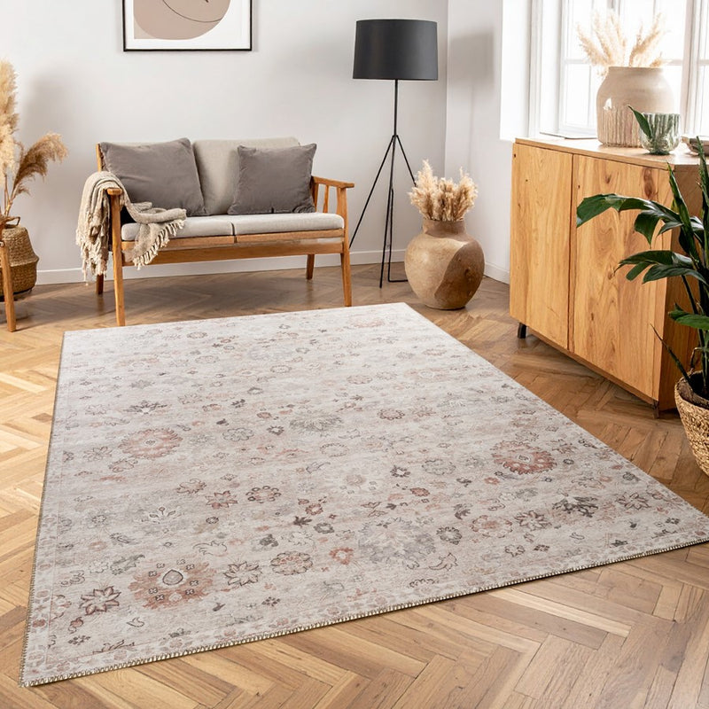 Haus Appeal Legend 7'10" x 10'6" Area Rug, Beige Ivory