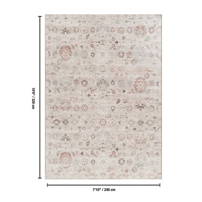 Haus Appeal Legend 7'10" x 10'6" Area Rug, Beige Ivory