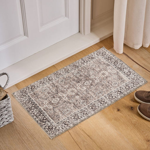 Haus Appeal Legend 2' x 3' Area Rug, Brown Ivory