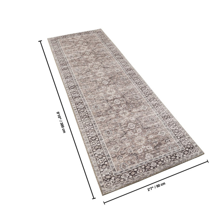Haus Appeal Legend 2'7'' x 9'10'' Runner, Brown